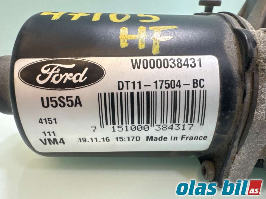 Viskermotor frontrute til Ford Transit Connect 2013-2018 Type II, Fase 1  (FORD|1916361||DT11-17504-BC)